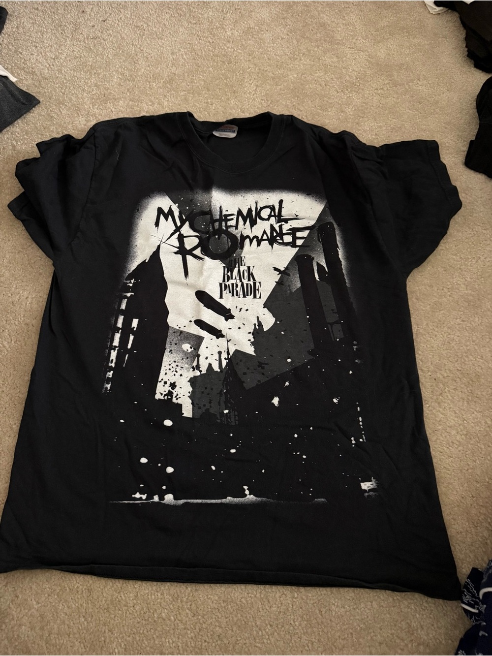My Chemical Romance Original Black Parade Arena Tour Tee w/ Dates. Vintage. L